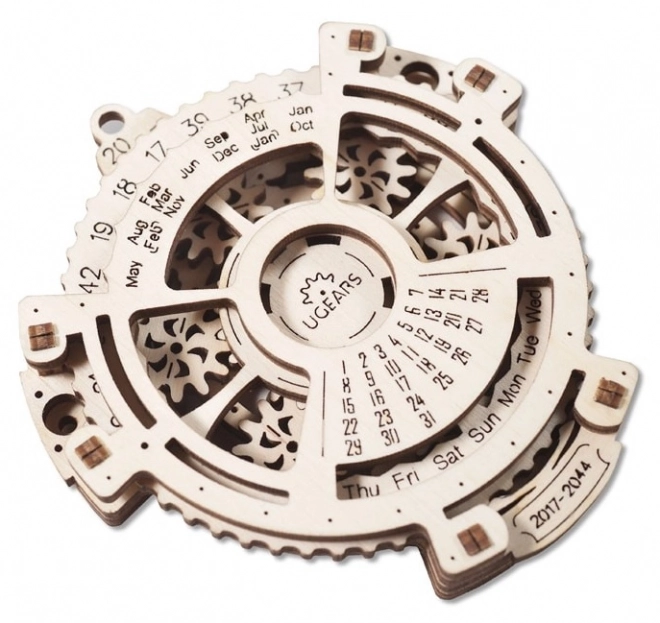 Ugears 3D puzzle - Lodní kalendář 24 dílků