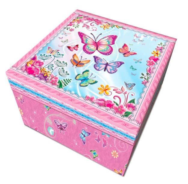 Klasický hudební box Pecoware - Motýli 2