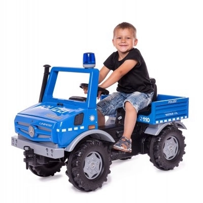Dětské policejní auto na pedály Rolly Toys Mercedes-Benz