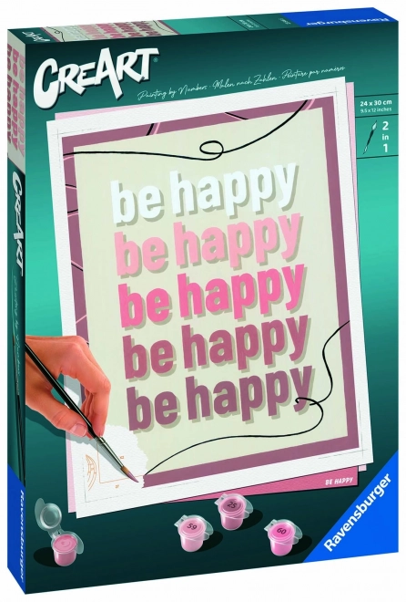 CreArt Be Happy D/F/I/NL/EN/E 23544