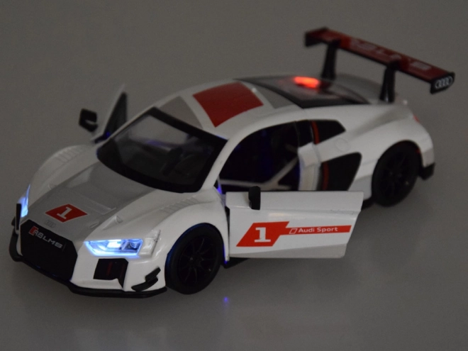 Kovový model sportovního auta Audi R8 LMS v měřítku 1:32