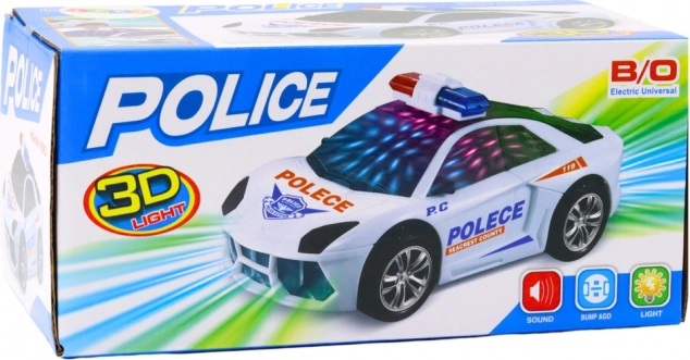 Interaktivní policejní auto se světly a zvuky