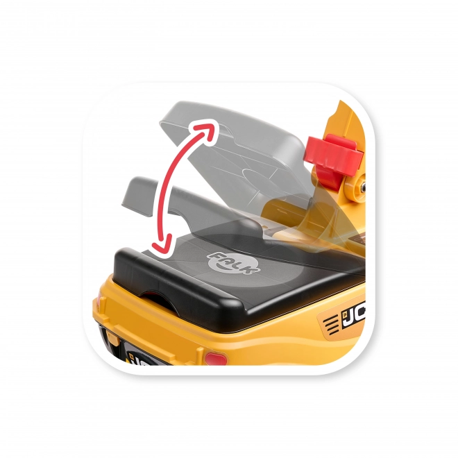 Obratná dětská žlutá koparka FALK JCB