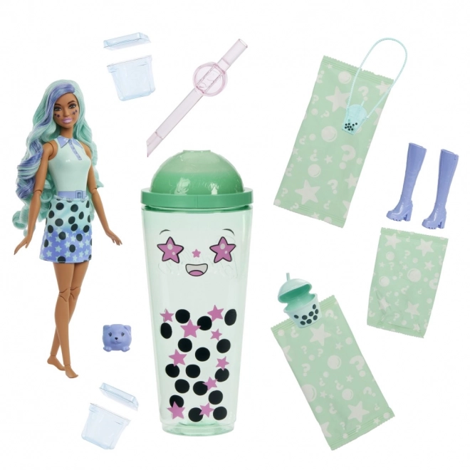 Brb pop reveal barbie bubble tea asst