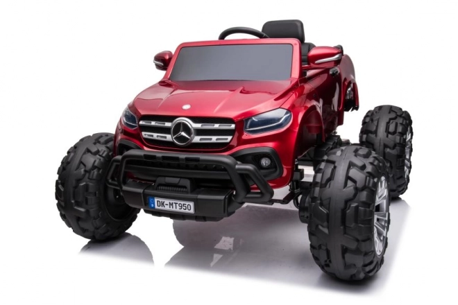 Autobaterie Mercedes DK-MT950 4x4 Červená barva