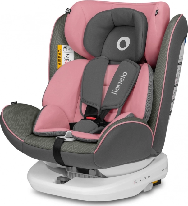 LIONELO Autosedačka Bastiaan Isofix 0-36 kg – Pink Baby