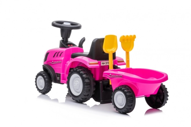 Tractor Rider 658T Pink