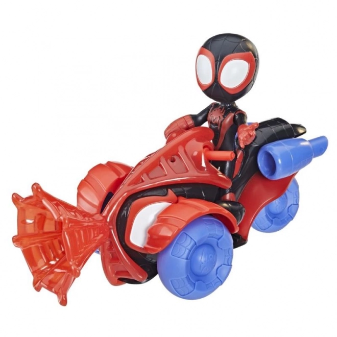 Figurka s vozidlem Marvel Spidey a super-kamarádi, Spidey Web Crawler – Iron Man