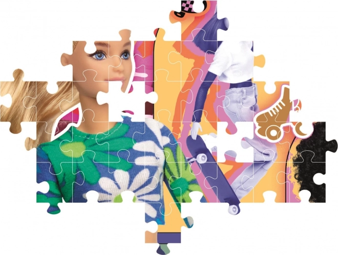 CLEMENTONI Puzzle Barbie 104 dílků