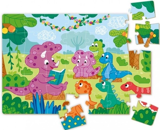 Puzzle Dino a jeho přátelé