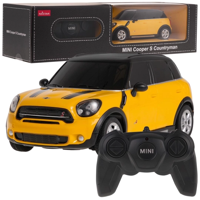 R/C 1:24 Mini Countryman RASTAR – Žlutý
