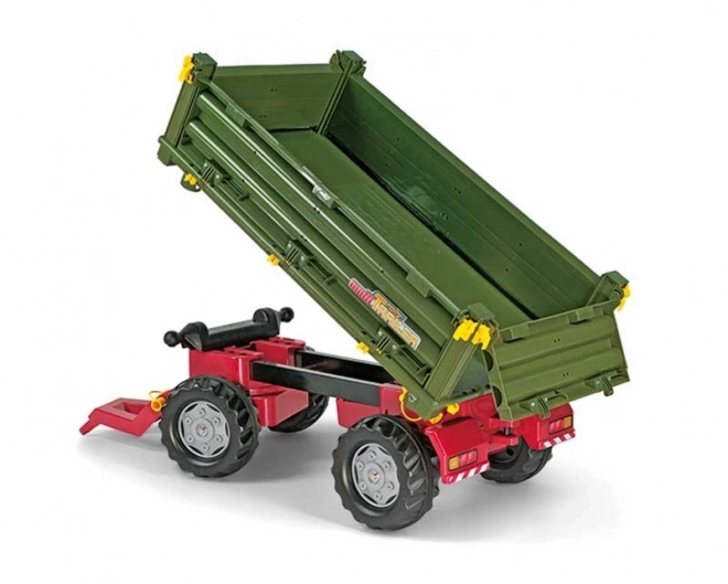 Rolly Toys přívěs zelený na dvě nápravy