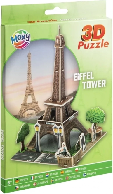 GRAFIX 3D puzzle Eiffelova věž 28 dílků