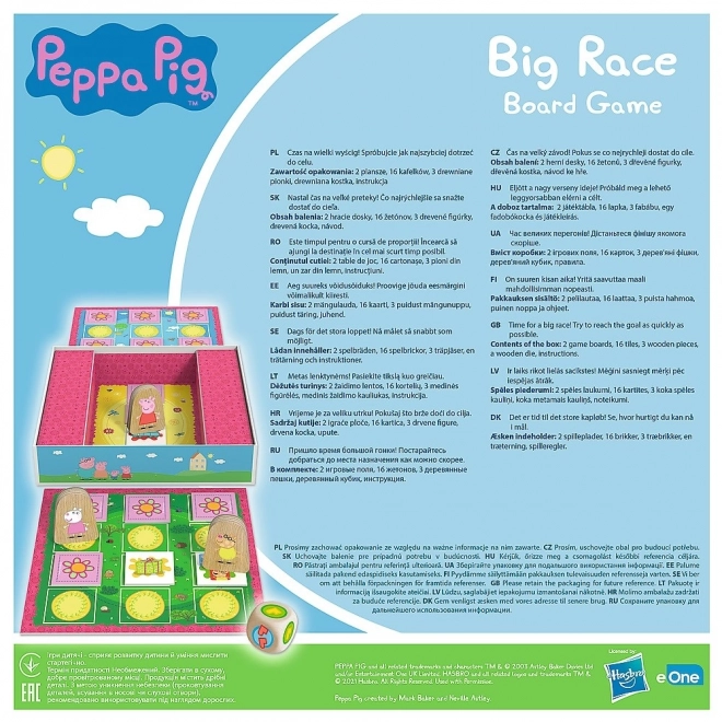 Velká hra Peppa Race