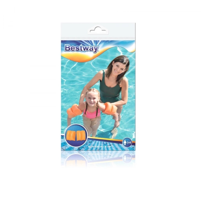 Bestway Dětské plavecké rukávy 20 x 20 cm – Oranžové