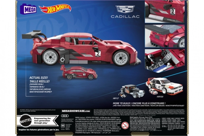 Mega Bloks HW sběratelský cadillac ATS-VR HRY18