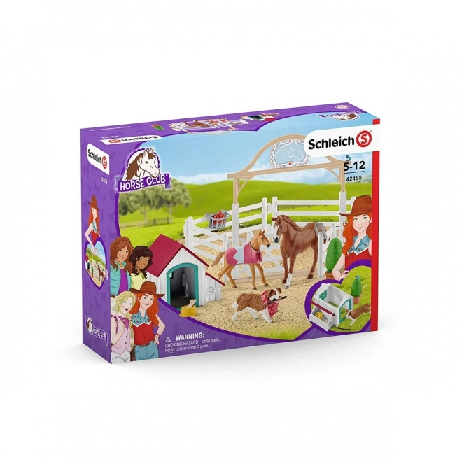 SCHLEICH horse Club® 42458 Hostující koně s fenkou Ruby