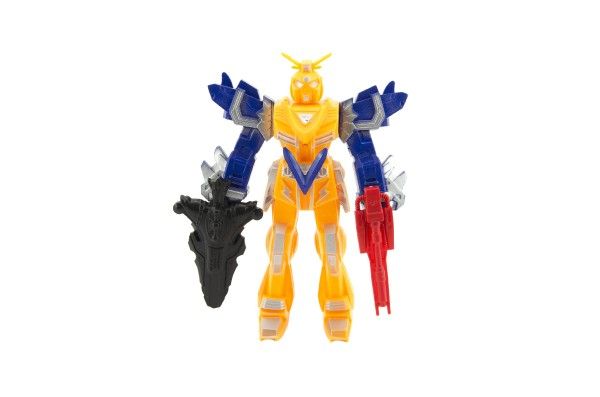 Figurka - robot 15 cm – Žlutý