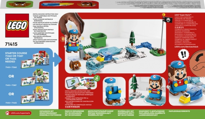 LEGO Super Mario 71415 Ledový Mario a zmrzlý svět – rozšiřující set