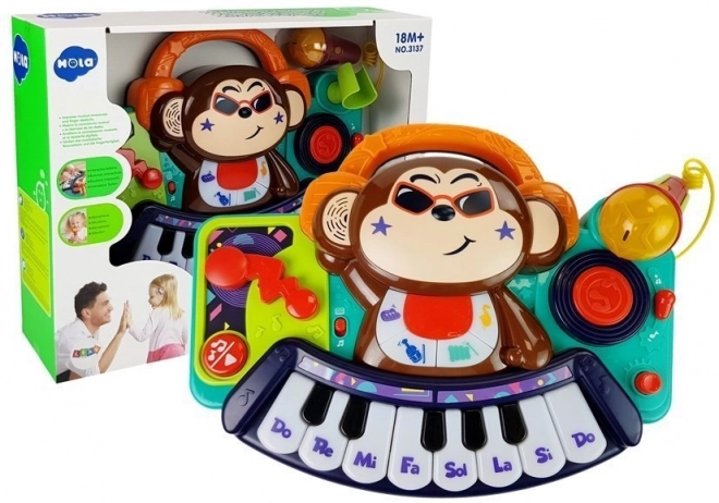 Interaktivní piano pro Baby DJ Monkey