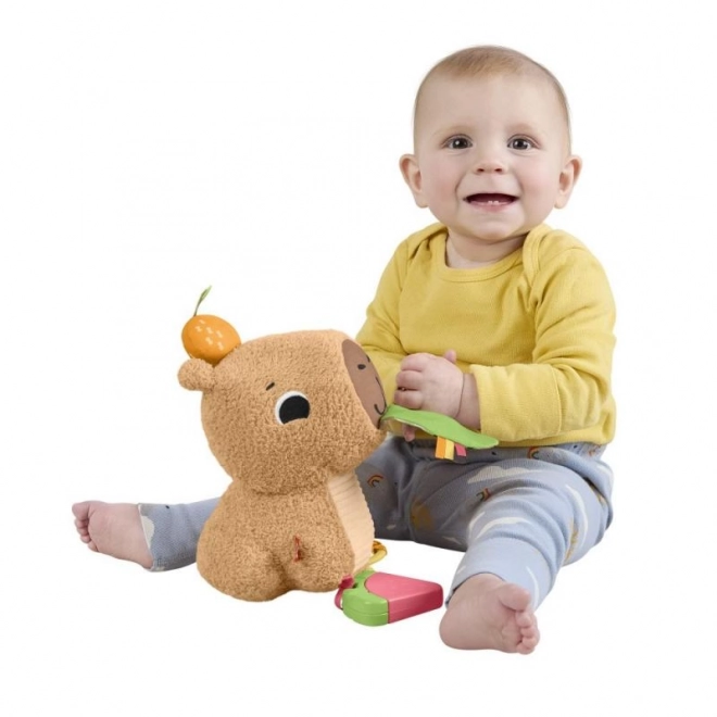 Fisher-price měkká hračka kapybara