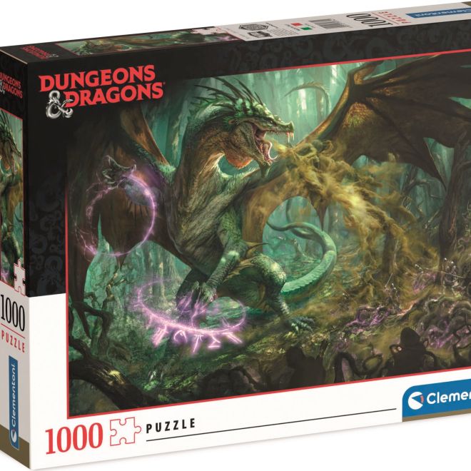 CLEMENTONI Puzzle Dungeons&Dragons 1000 dílků