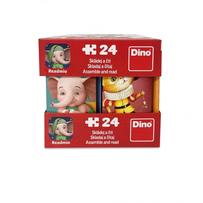 Dino Puzzle Sloník Mio 24 dílků