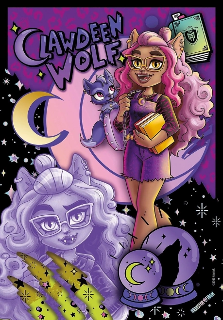 CLEMENTONI Puzzle Monster High: Clawdeen Wolf 150 dílků