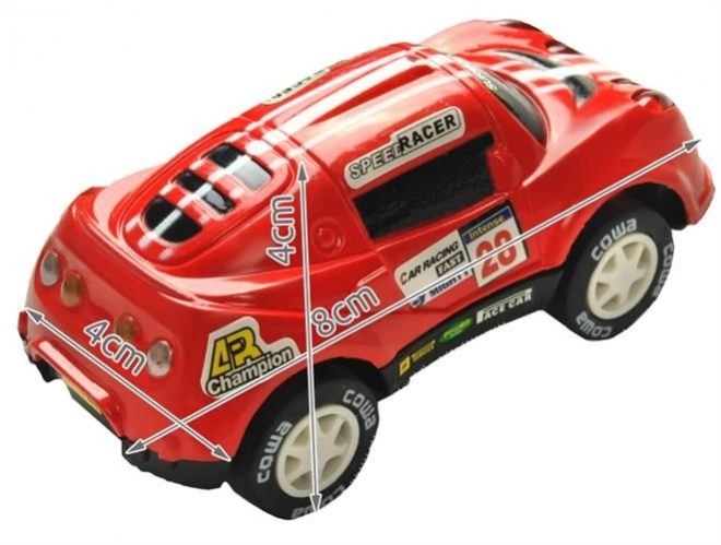 Autodráha 630 cm + autíčko + vláček
