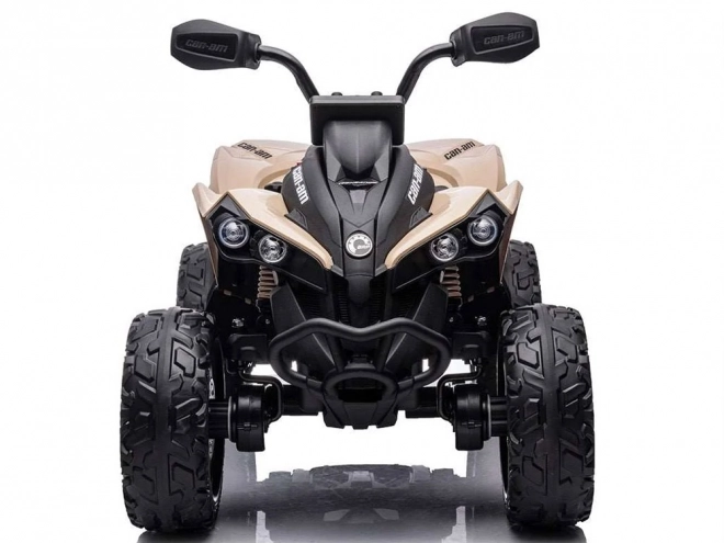 Dětský terénní Quad CAN-AM na akumulátor – béžová