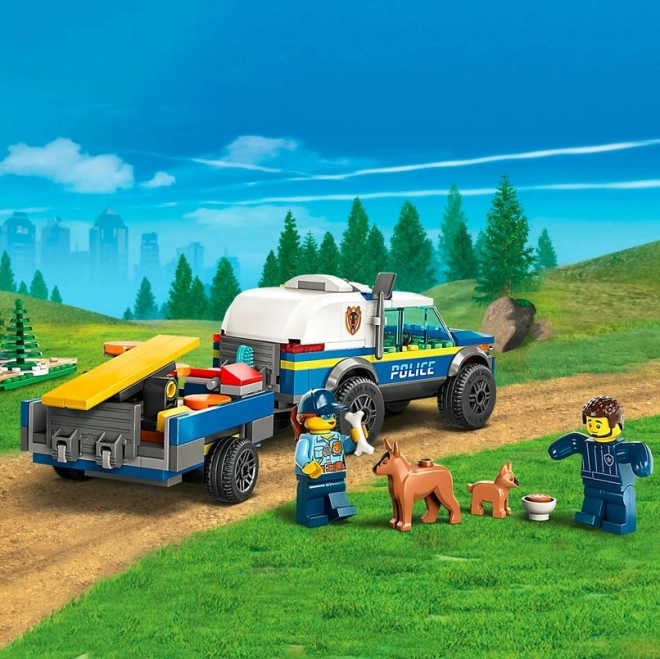 LEGO® City 60369 Mobilní cvičiště policejních psů