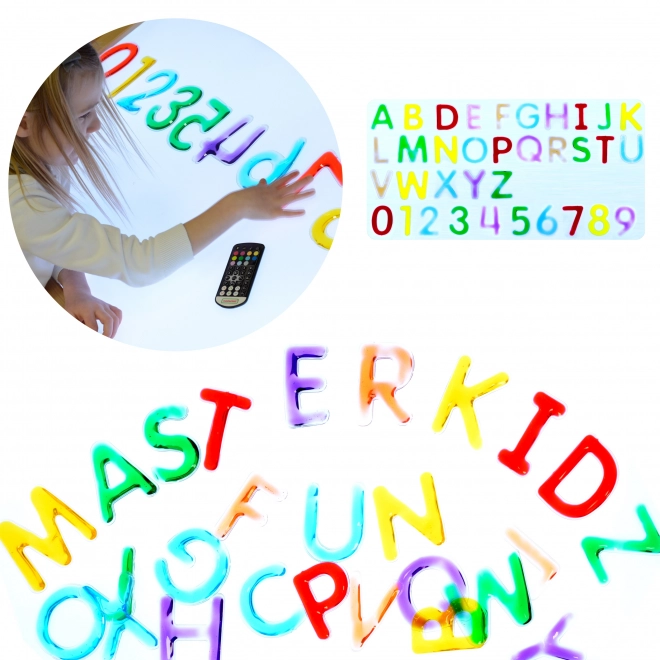 Masterkidz souprava písmenek a čísel Montessori