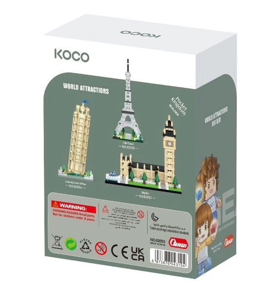 Stavebnice KOCO Eiffelova věž