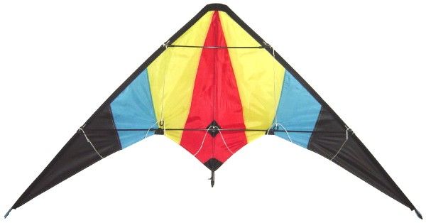 Barevný létající drak - 160 x 80 cm