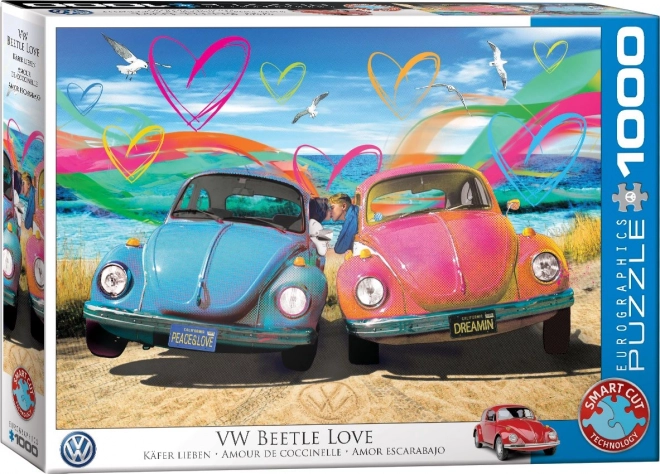 Eurographics Puzzle Beetle Love 1000 dílků