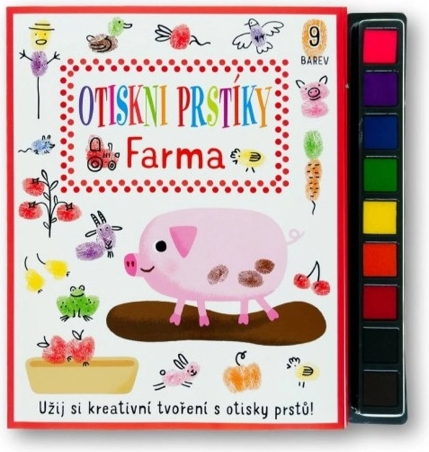 Otiskni prstíky - farma