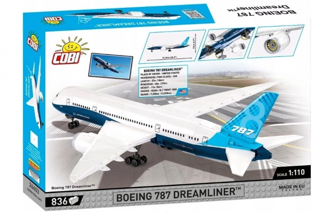 COBI 26603 Boeing 787-8 Dreamliner, 1:110, 836 k