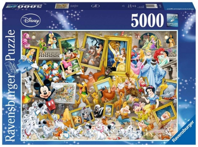 Puzzle 5000 prvků Disneyho postavičky