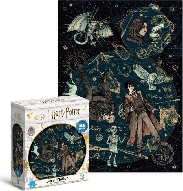 Puzzle Harry Potter: Snape, Harry a Draco 500 dílků