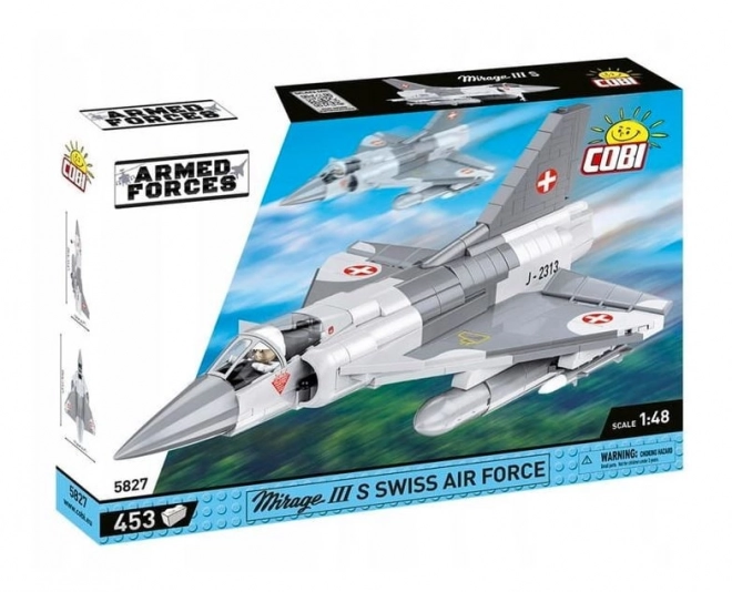 Armádní Mirage III S Swiss Air F.453 polštářky