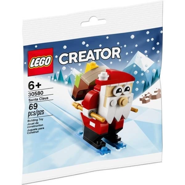 LEGO Creator 30580 Santa Claus na lyžích