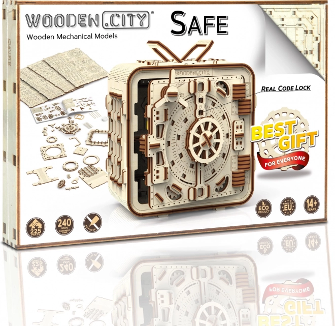 Wooden City 3D puzzle Trezor 225 dílů