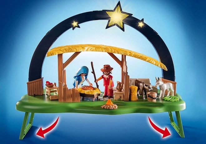 Playmobil® Christmas 9494 Osvětlený Betlém