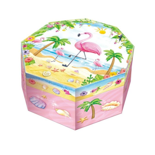 Osmistěnná hrací skříňka Pecoware - Flamingo