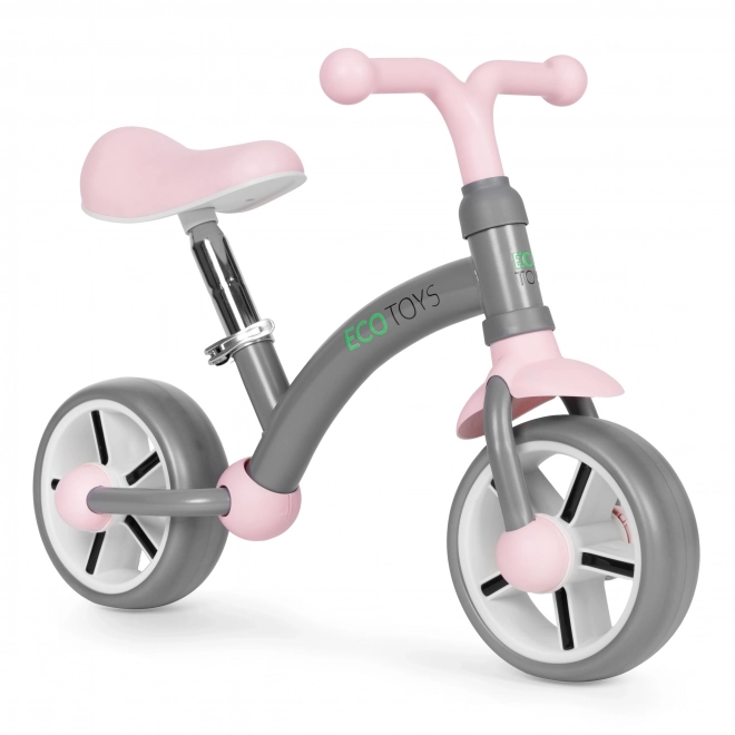 Dětský odrážedlo ECOTOYS s nastavitelným sedlem
