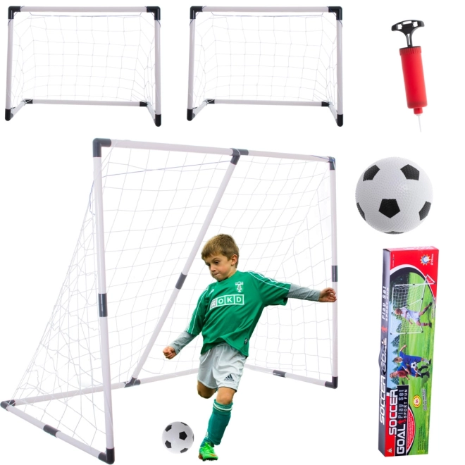Fotbalová branka pro děti 2v1