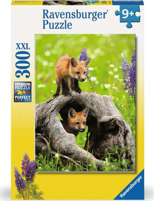 Ravensburger puzzle Zvědavé lišky XXL