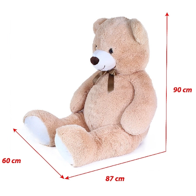 Velký plyšový medvěd Felix s visačkou 150 cm