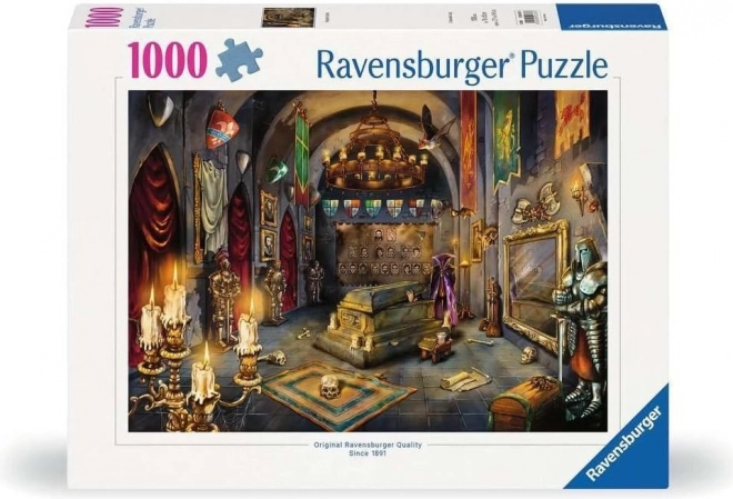 Ravensburger puzzle Upíří hrad 1000 dílků