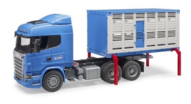 Bruder Nákladní auto Scania R pro přepravu dobytka